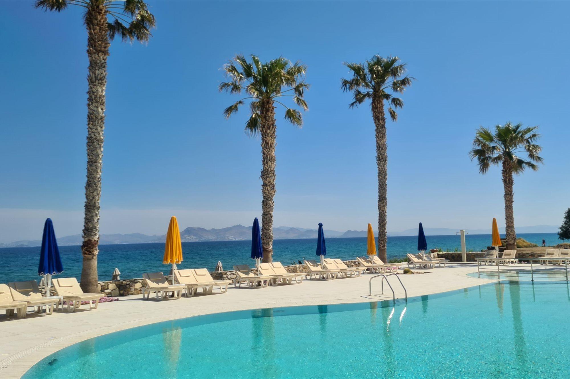 Irina Beach Hotel Tigaki Exteriér fotografie